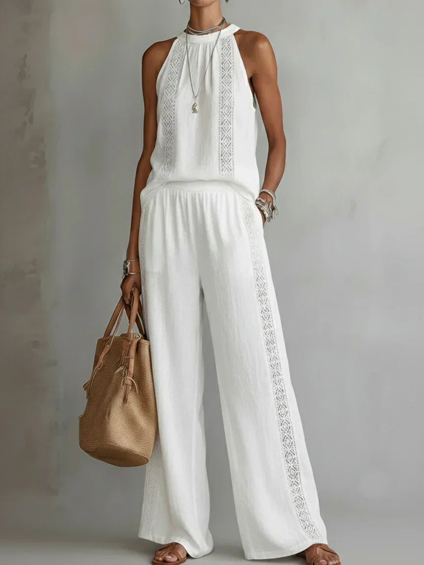 Camilla | Elegantes Halter-Zweiteiler-Set