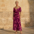 Celeste | Elegantes Kleid mit Blättern