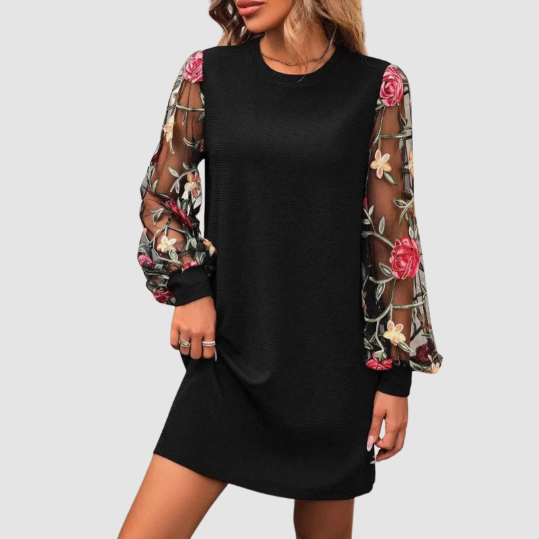 Shara™ Spitzenkleid mit langen Ärmeln