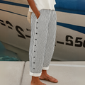 REA | BEQUEME GESTREIFTE FREIZEITHOSE