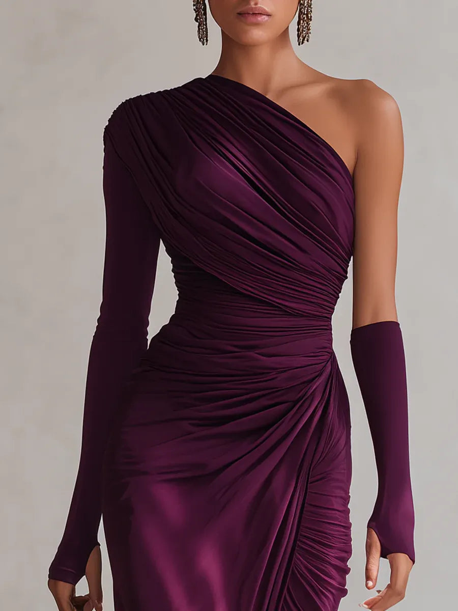 Rhianna™ Elegantes Maxikleid + Ärmel
