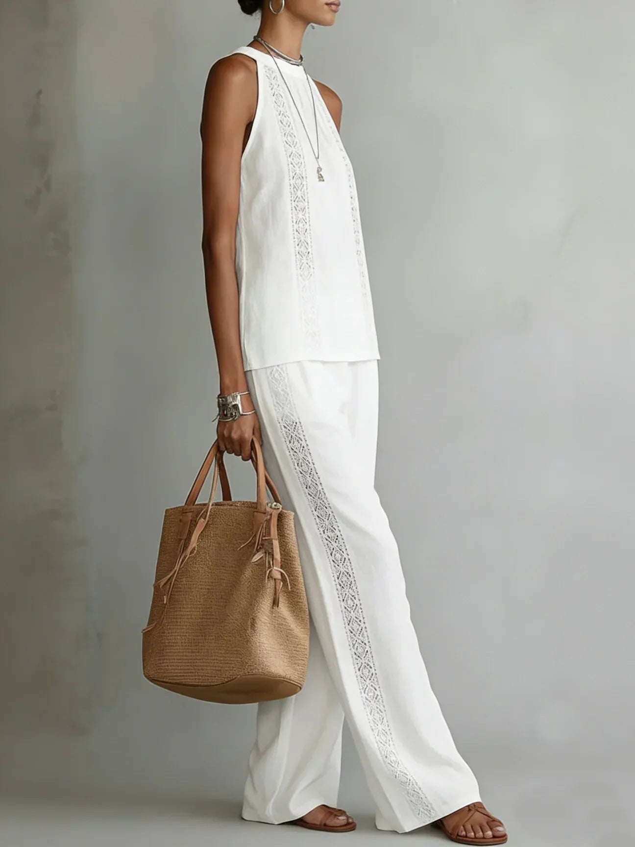 Camilla | Elegantes Halter-Zweiteiler-Set