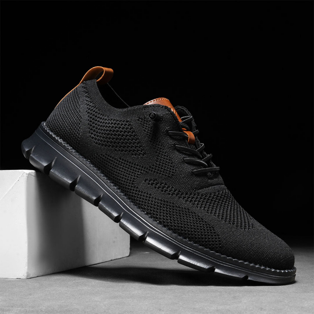 Atmungsaktive Ultracomfort-Schuhe: Schwarz