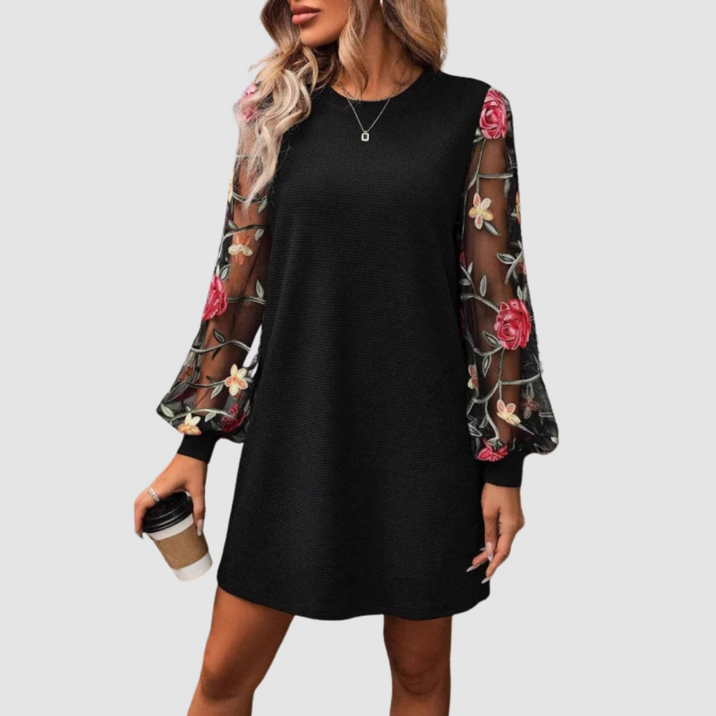 Shara™ Spitzenkleid mit langen Ärmeln