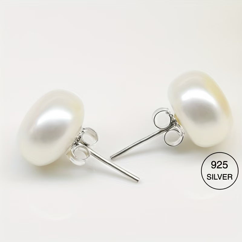 Klassische Perlen Ohrstecker