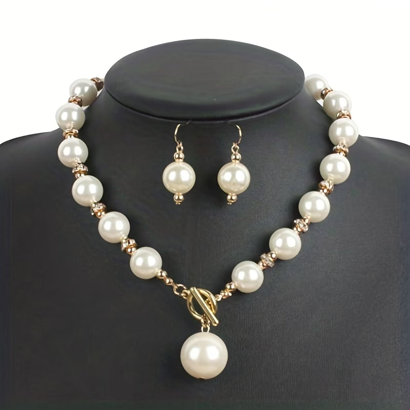 Chunky Perlenhalsketten-Set