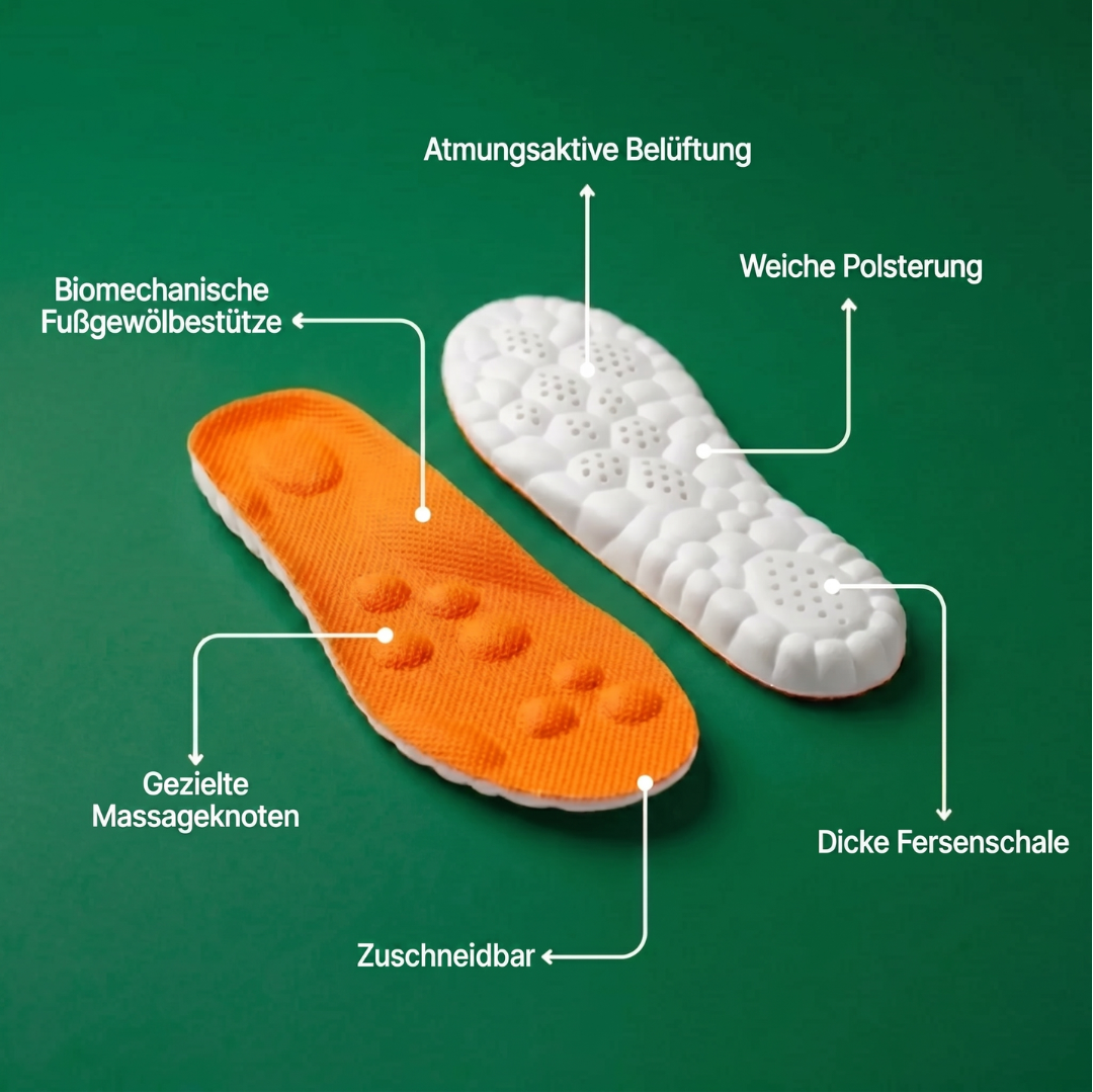 Massage-Einlegesohlen
