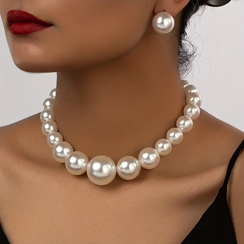 Klassisches Vintage-Perlen-Schmuckset