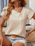 Sienna | Asymmetrische Knopfbluse