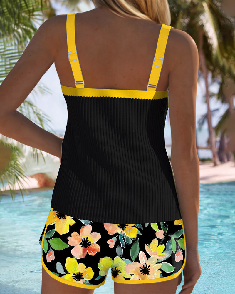 Thea | Zweiteiliges Elegantes Tankini-Set