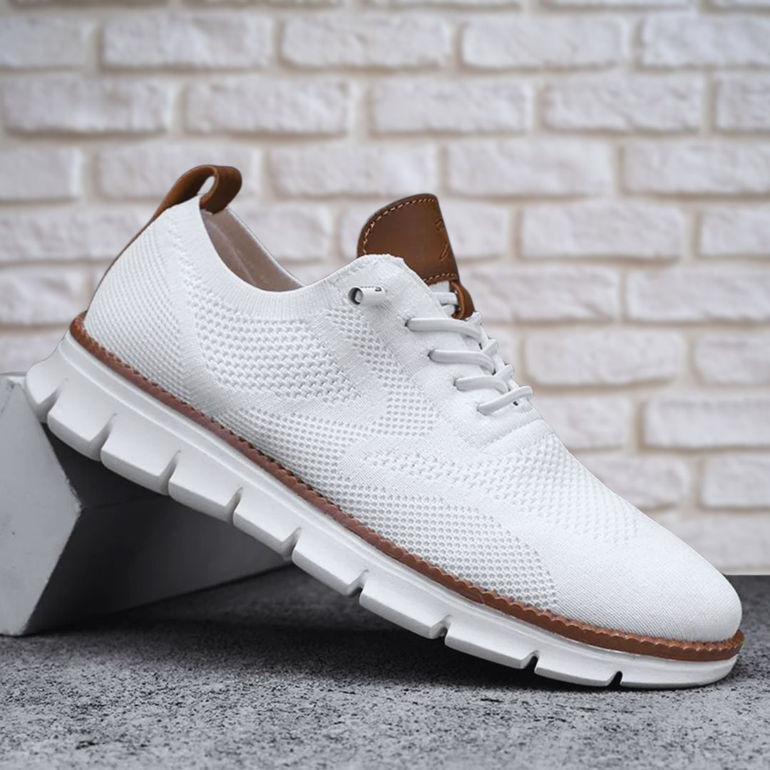 Ultrabequeme Atmungsaktive Schuhe: Weiß