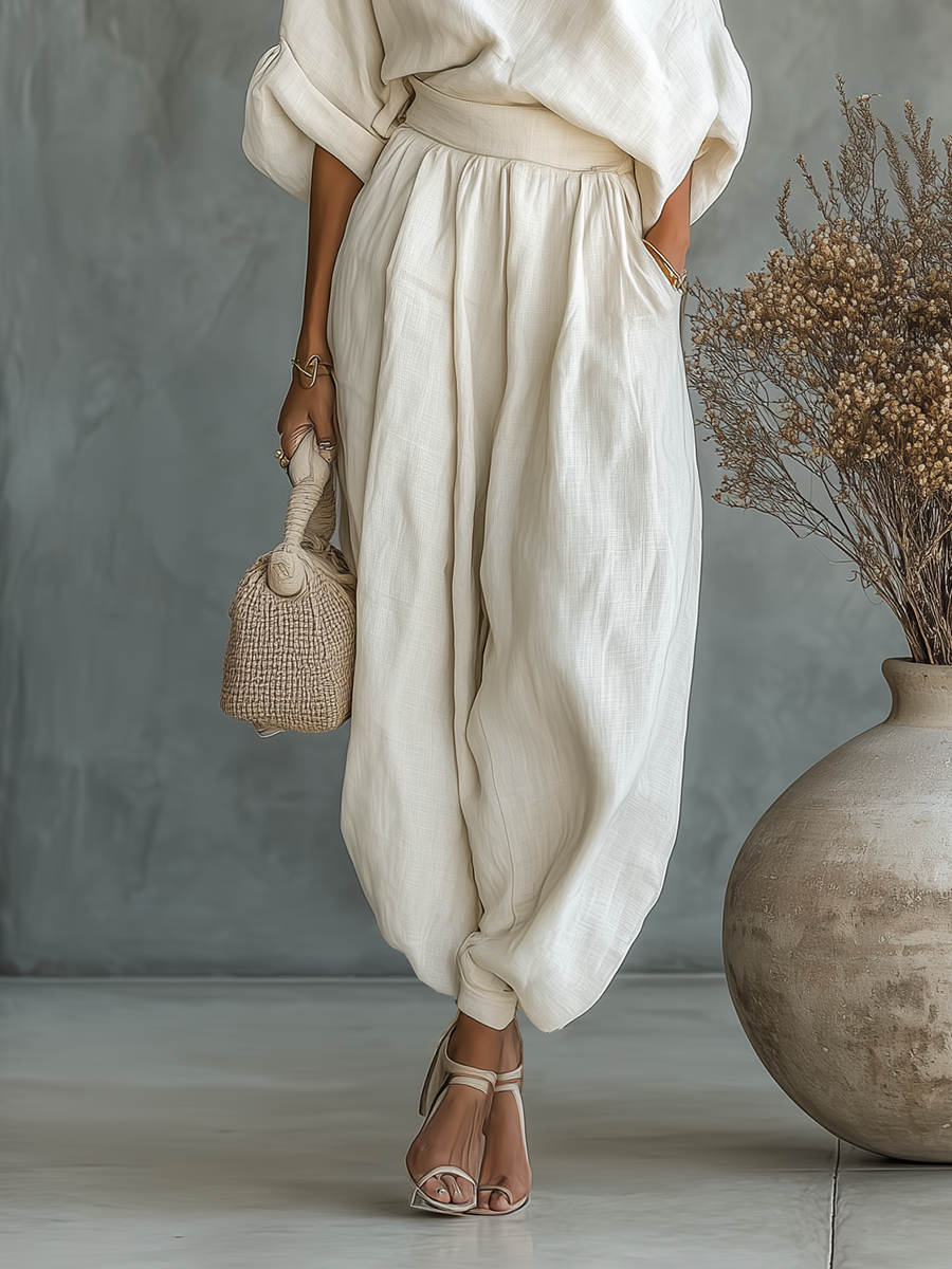 Elegantes Set Off-Shoulder Hose