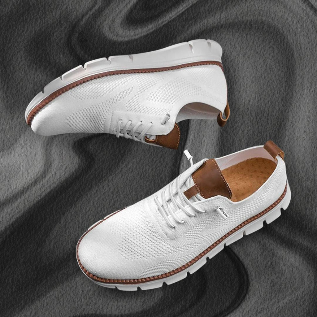 Ultrabequeme Atmungsaktive Schuhe: Weiß
