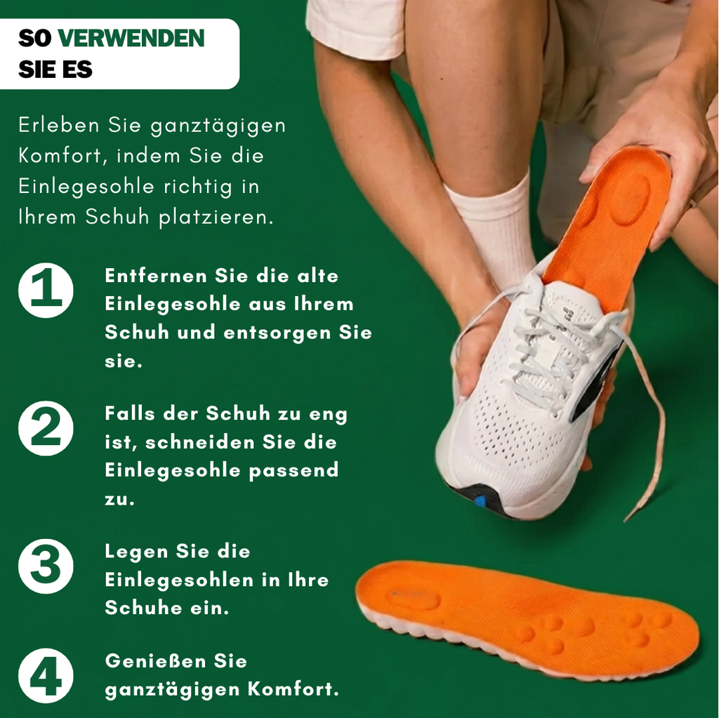 Massage-Einlegesohlen