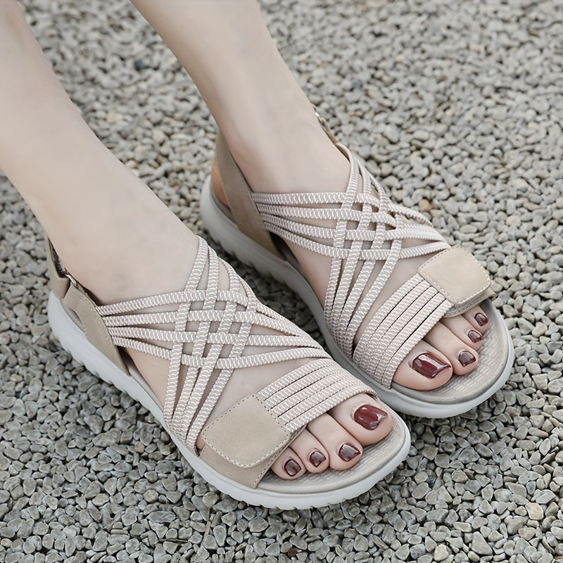 Soline | Sportlich-elegante Sandalen mit hoher Sohle