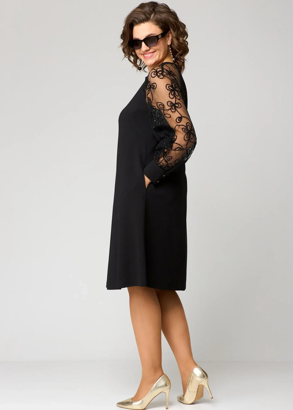 Edyth™ Elegantes Spitzenkleid
