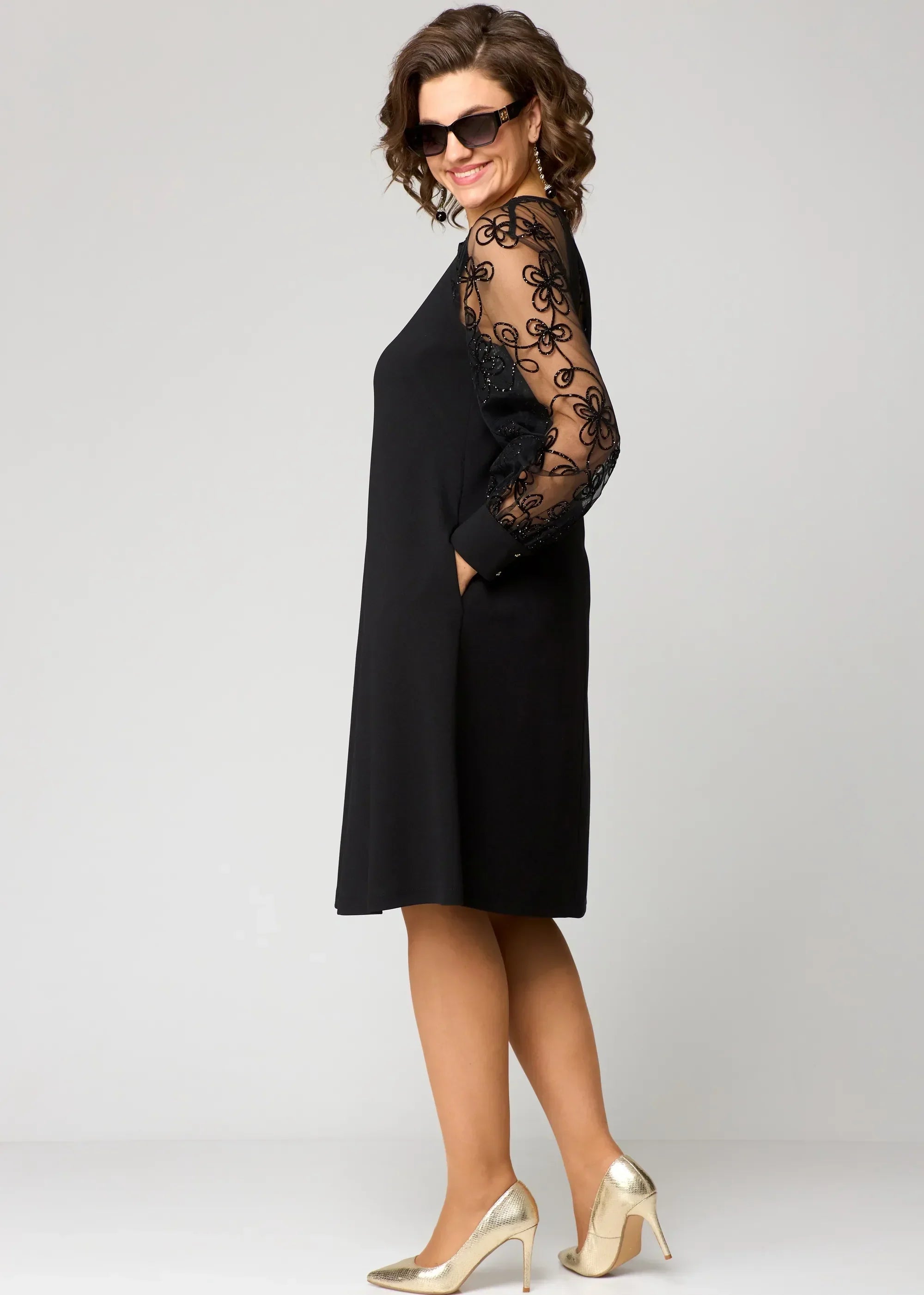 Edyth™ Elegantes Spitzenkleid