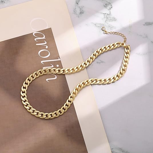 SARAH | Große Cuban Link Halskette
