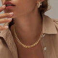 SARAH | Große Cuban Link Halskette