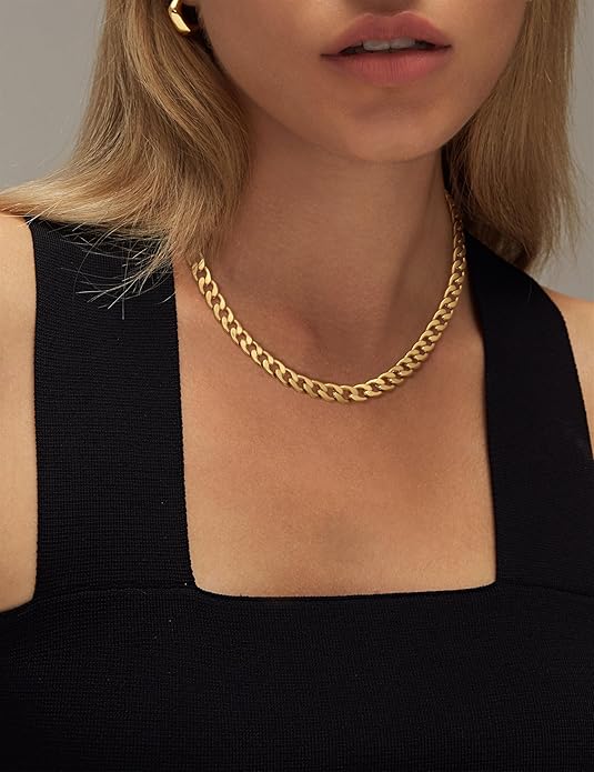 SARAH | Große Cuban Link Halskette