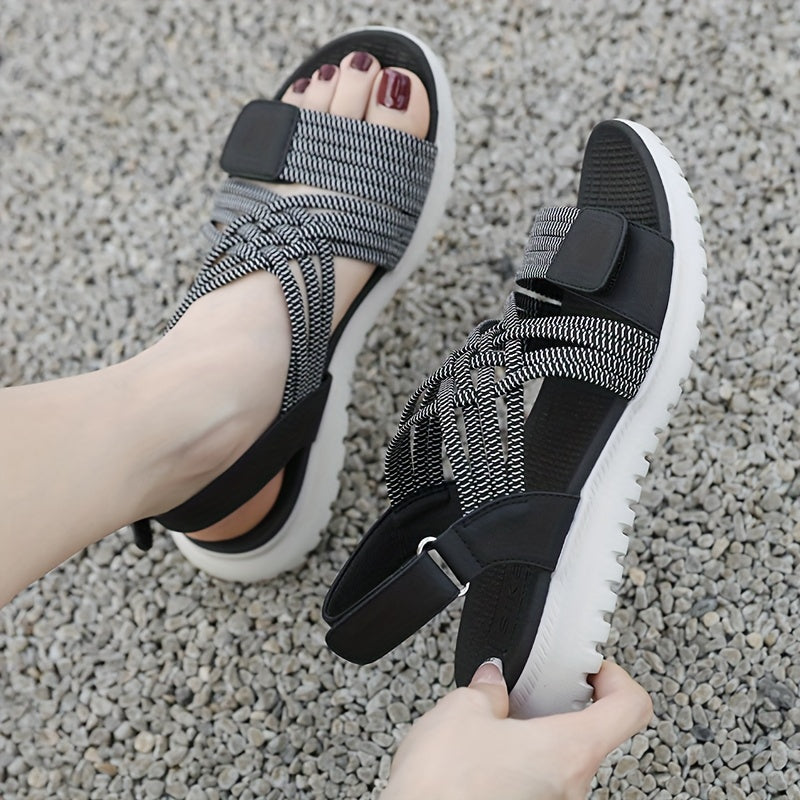 Soline | Sportlich-elegante Sandalen mit hoher Sohle