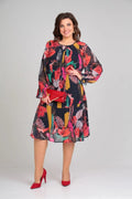 Florinda™ Elegantes Blumenkleid