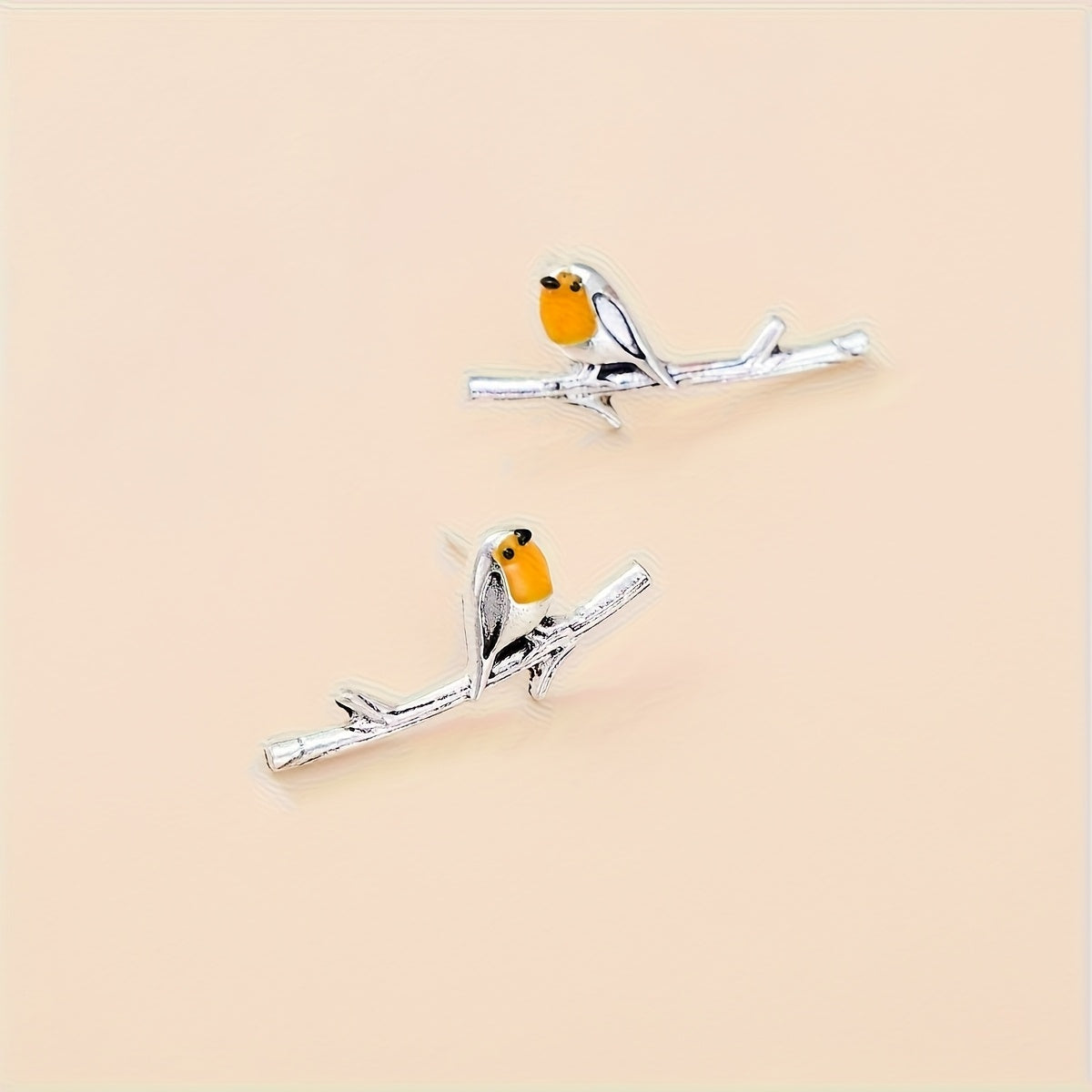 Cartoon Vogel Ohrringe