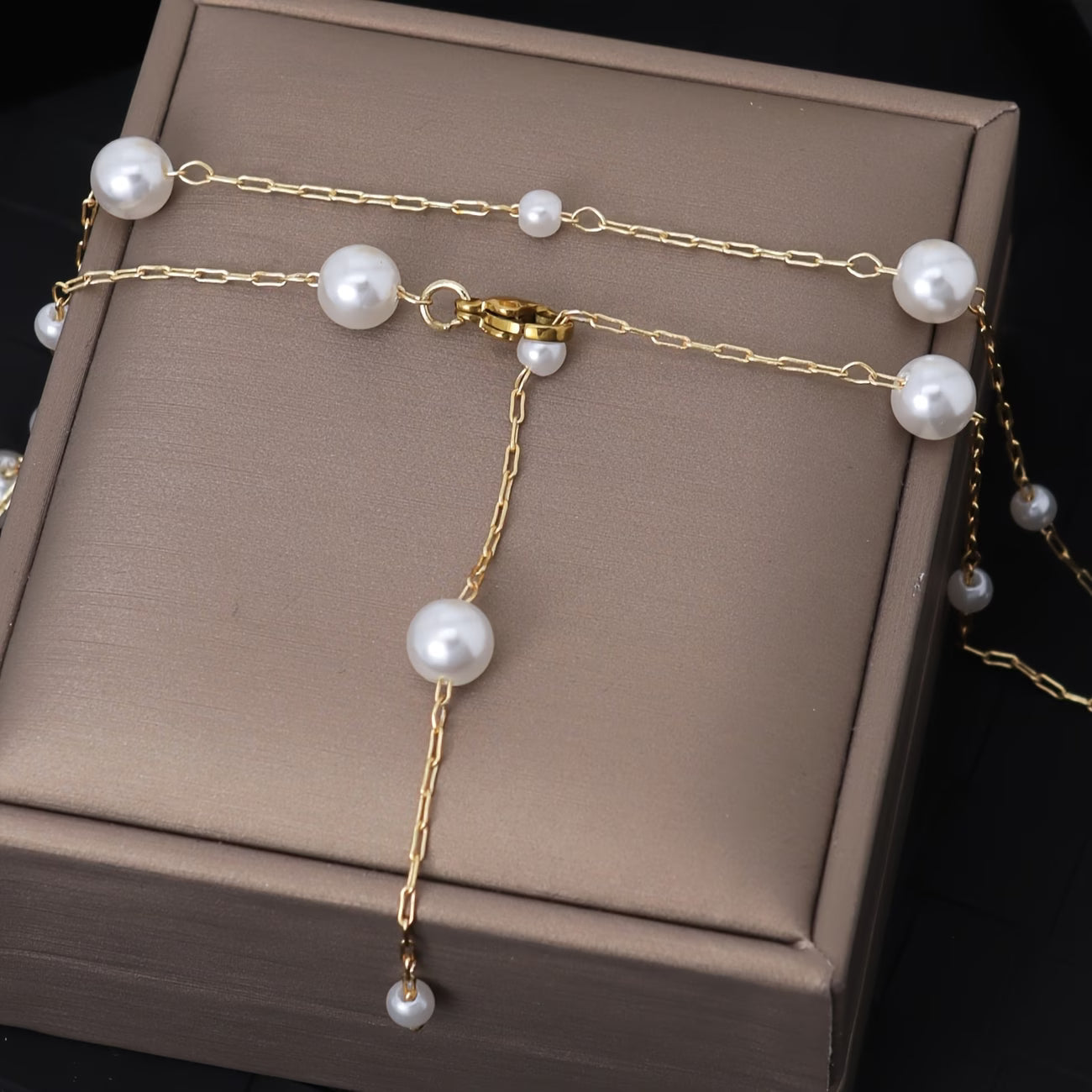 Elegante Himmel Perlenkette