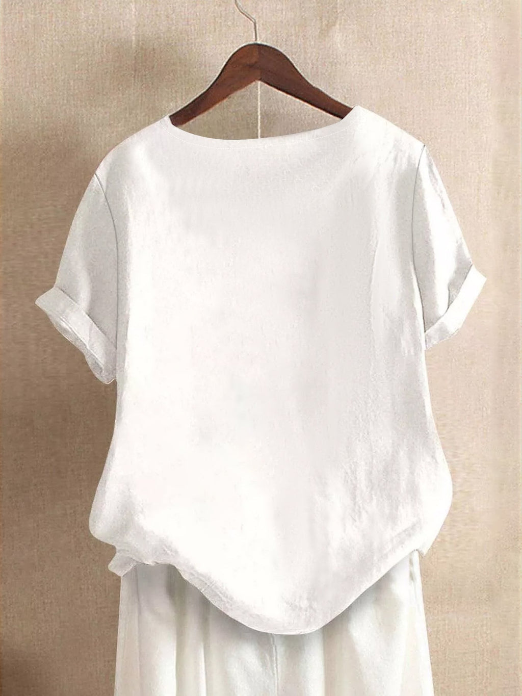 Claire | Entspannte Bluse mit Knopfdetails
