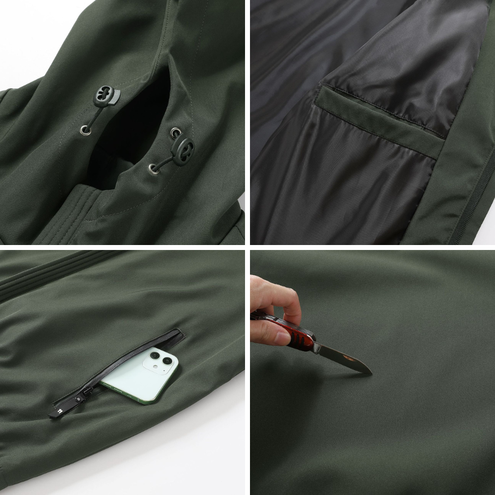 Leon – Elegante winddichte Herrenjacke