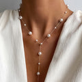 Elegante Himmel Perlenkette