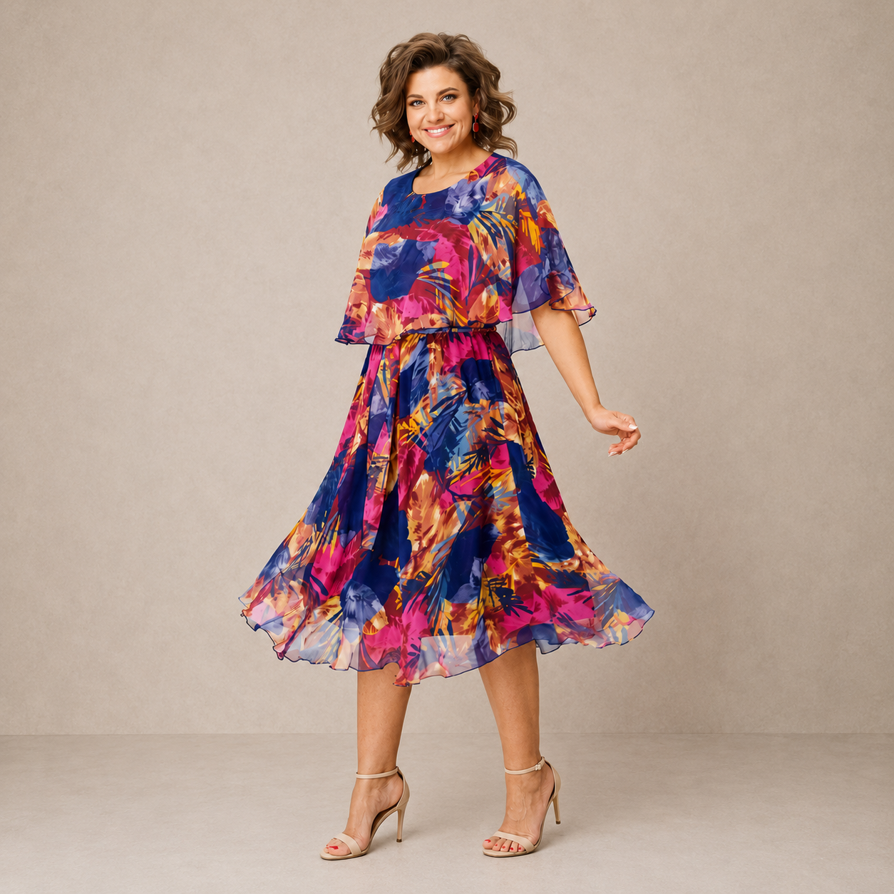 WIKTORIA | Midi-Kleid