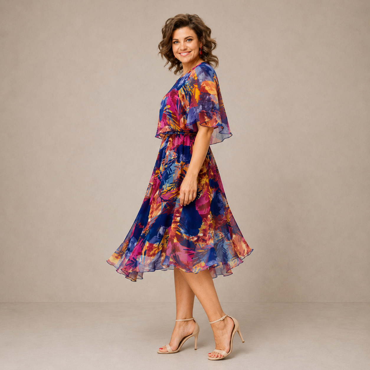 WIKTORIA | Midi-Kleid