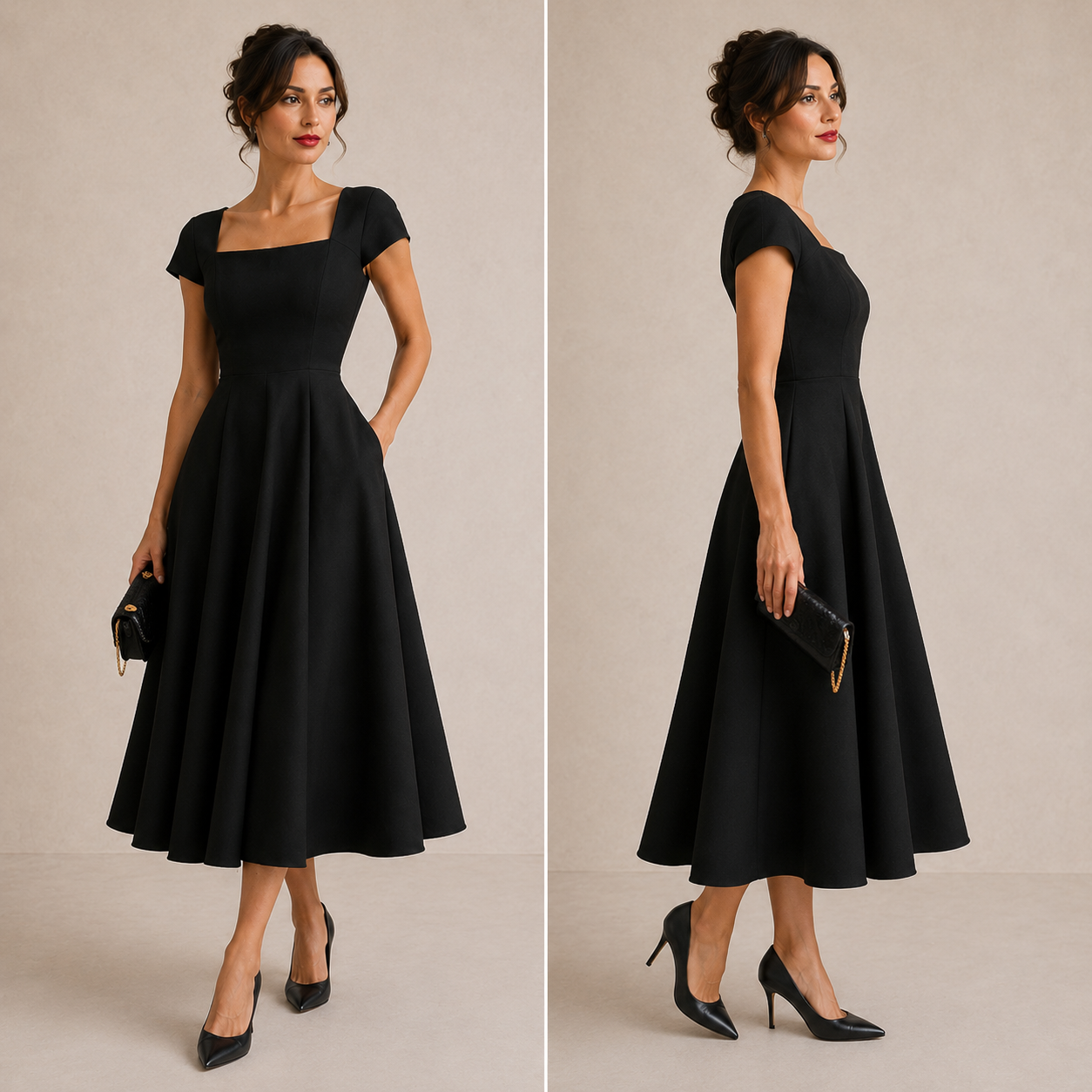 ROSALIA | Midi-Kleid