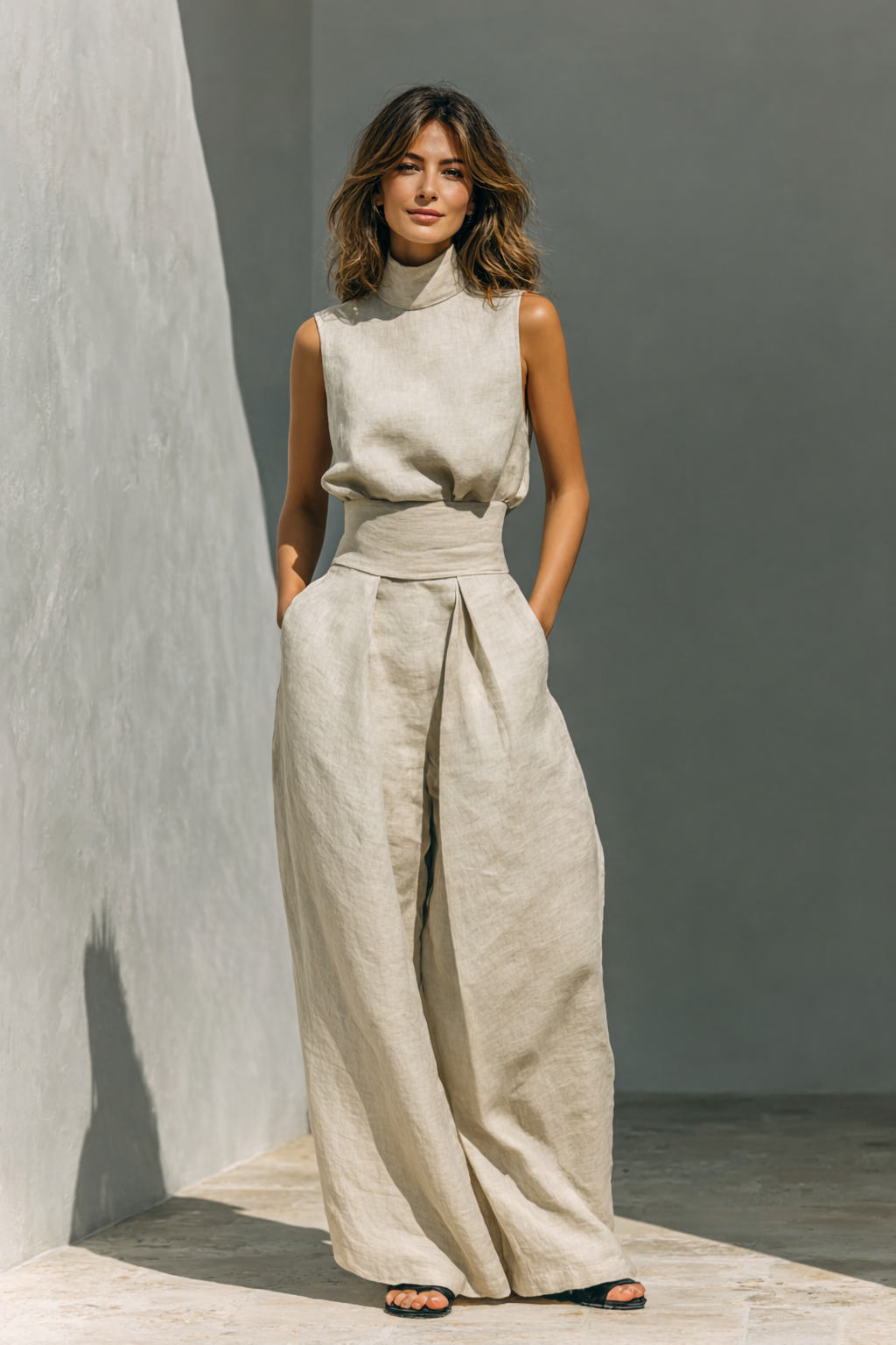 MARIA | Minimalistisches Wide-Leg-Set