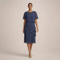 MARA | Elegantes Rüschens Kleid mit schmeichelhaftem Komfort