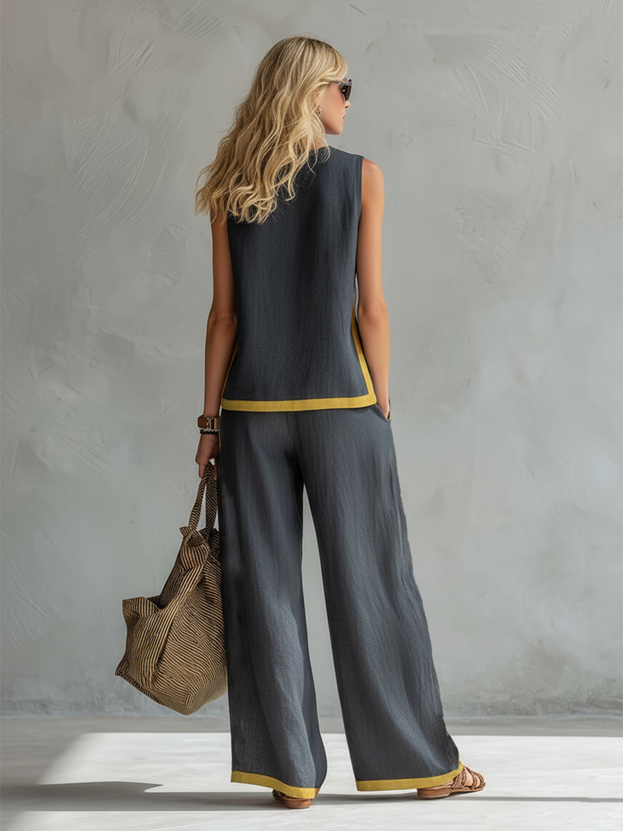 Shania™ Lässiges-Chic Zweiteiliges Set