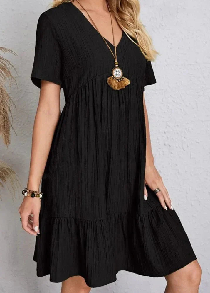 ENORIA | FIGURSCHMEICHELNDES ELEGANTES KLEID