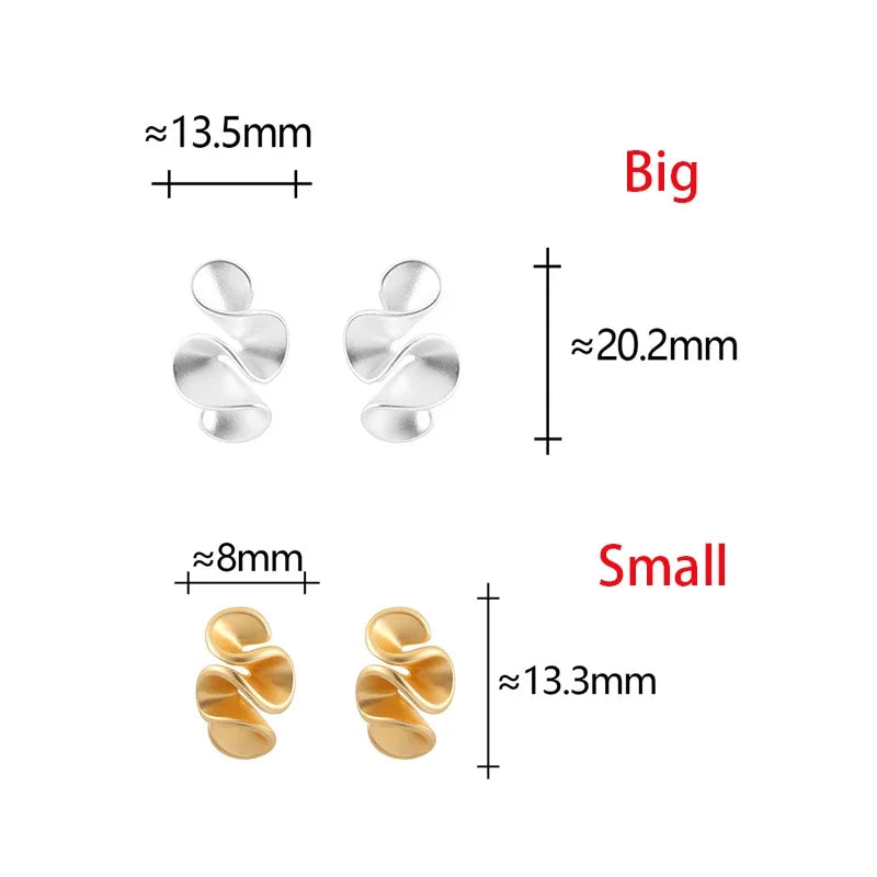 Ohrringe aus Silber und 18K Gold