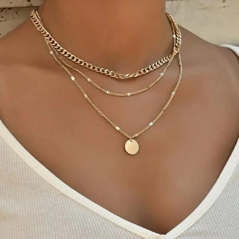 ELIE | Elegante Gold- und Silberplattierte Halskette