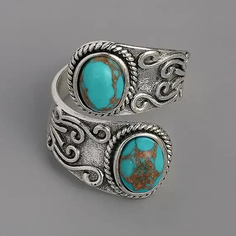 Prestige Türkis Silber Bandring