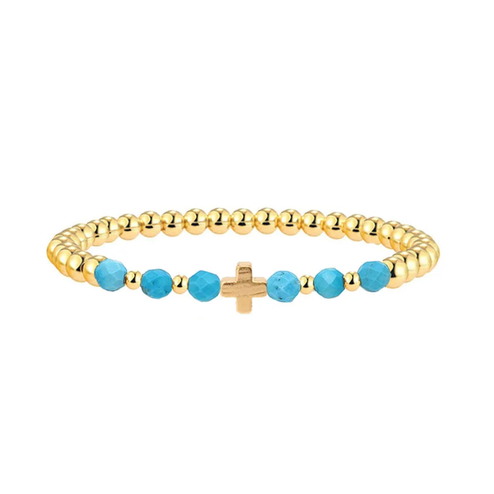 Feminines Türkis Charm Armband
