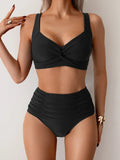 Bea | Hochtailliertes Sommer-Bikiniset