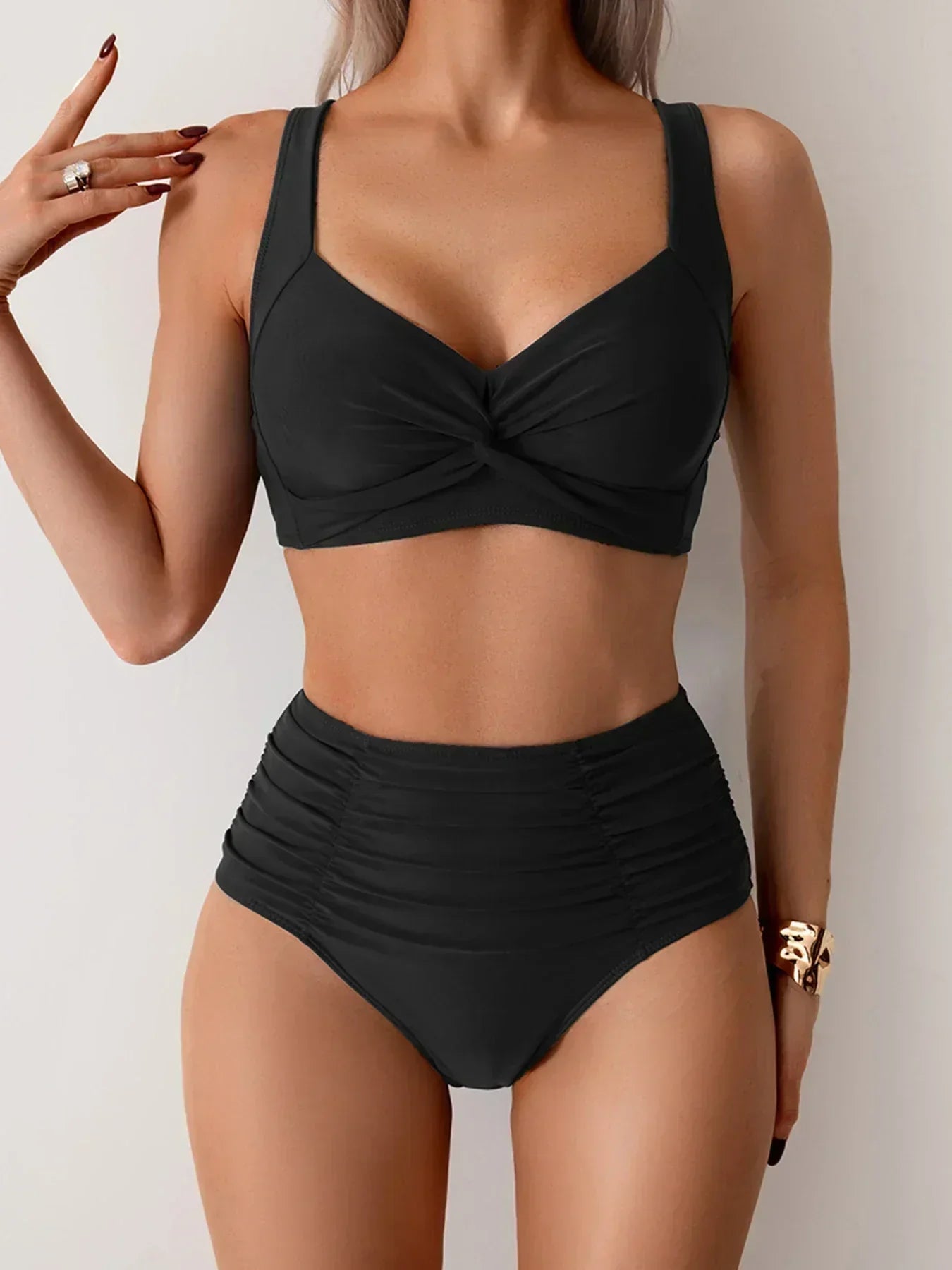 Bea | Hochtailliertes Sommer-Bikiniset