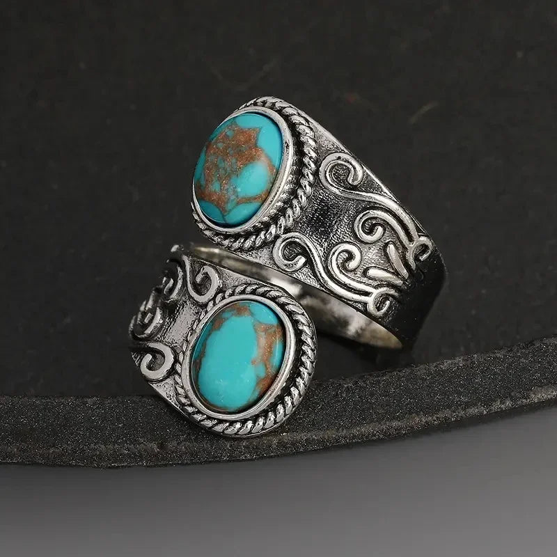 Prestige Türkis Silber Bandring