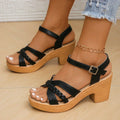 Gianna | Klassische Sandalen mit Mittelhoch