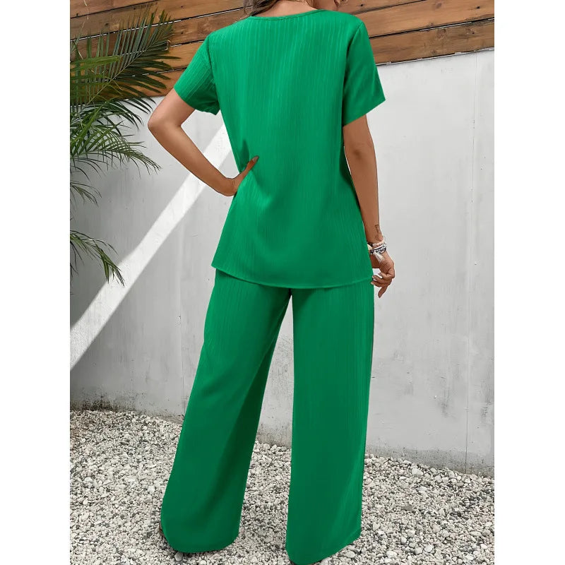 Lorrina™ Elegantes Soft-Zweiteiliges Set