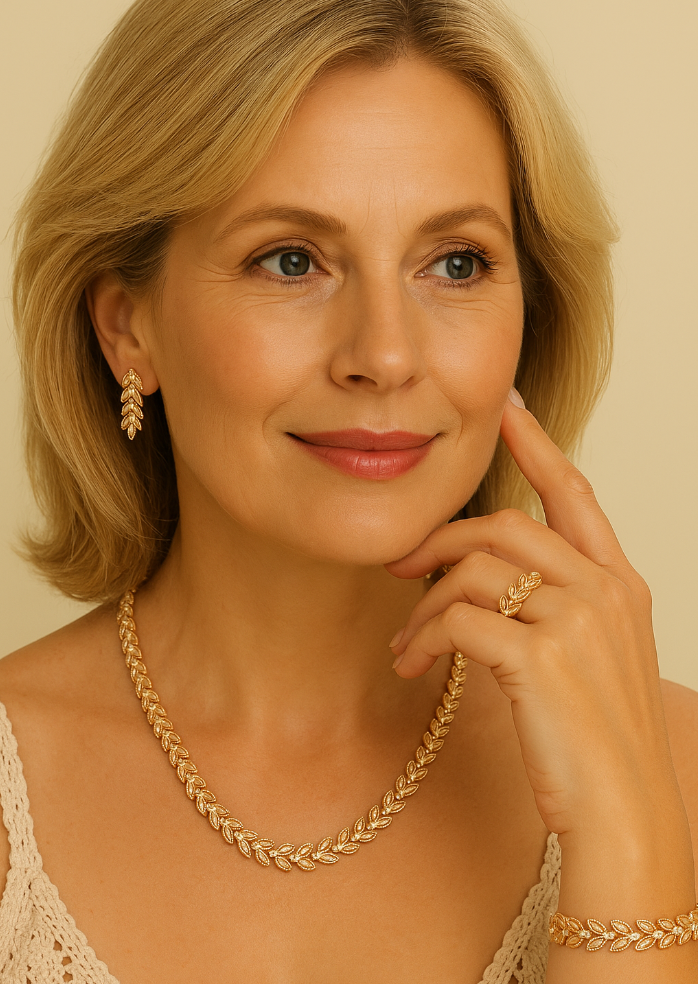Éléonore | Goldene Eleganz für jeden Moment