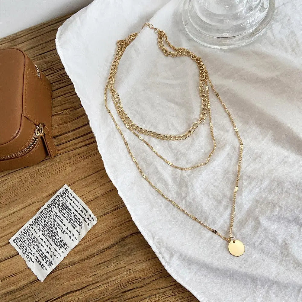 ELIE | Elegante Gold- und Silberplattierte Halskette