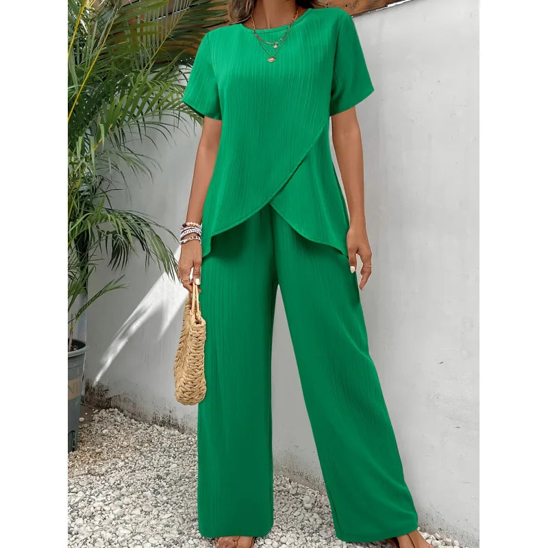 Lorrina™ Elegantes Soft-Zweiteiliges Set
